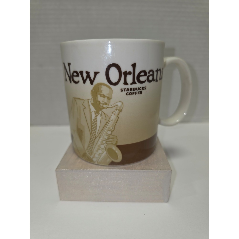 Starbucks‎ New Orleans 16oz coffee mug Global Icon souvenir